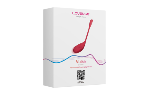Vulse Rood – App-gestuurde Handsfree Eivibrator | Lovense