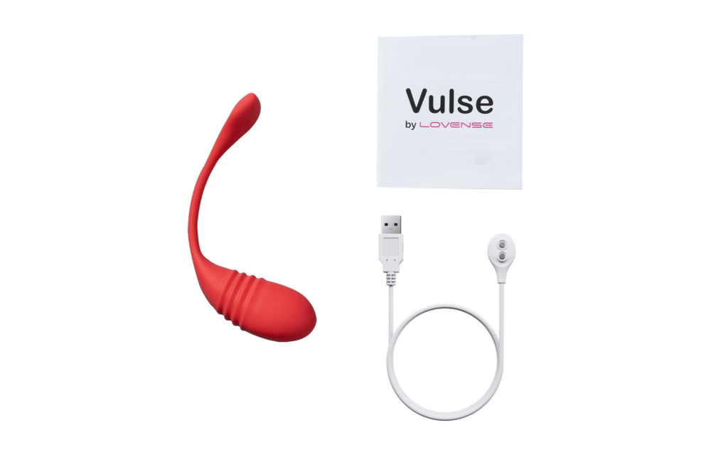 Vulse Rood – App-gestuurde Handsfree Eivibrator | Lovense