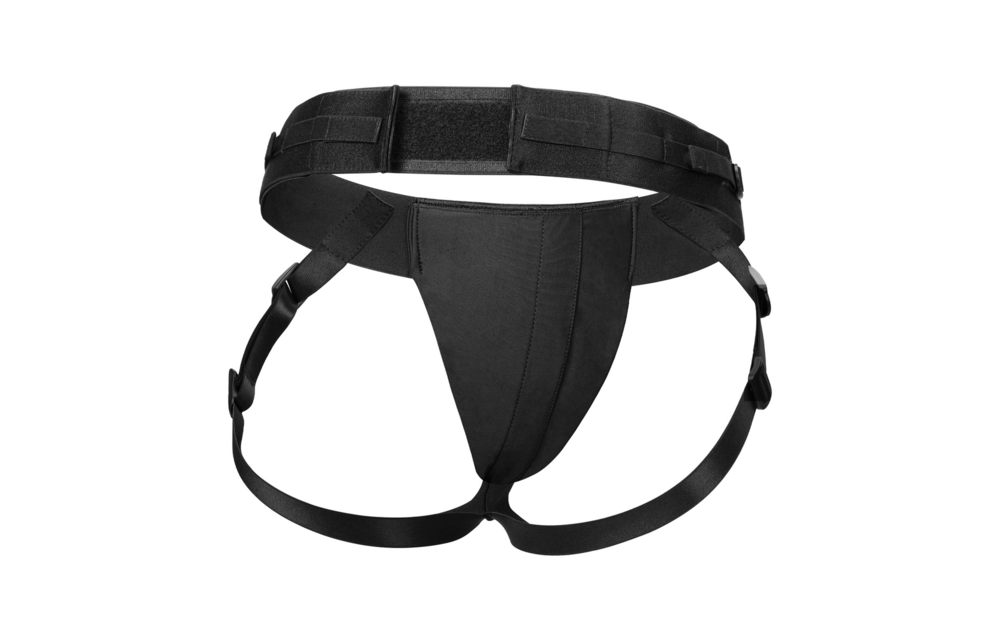 Strapless Harness for Lapis Double Ended Vibrating Strap-On - Black/Pink