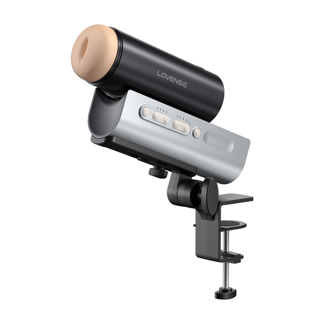 Solace Pro - App-gesteuerter Automatischer Male Stroker - Schwarz