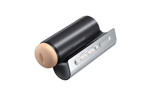 Solace Pro - App-Controlled Automatic Male Stroker - Black