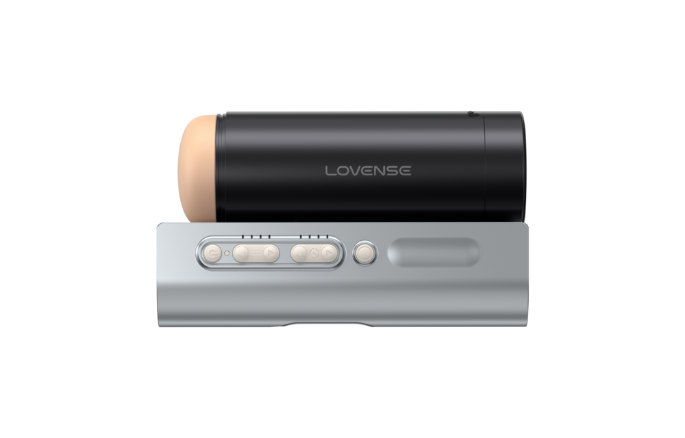 Solace Pro - App-gestuurde Automatische Mannelijke Stroker - Zwart