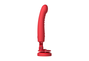 Mission 2 Saugnapf-Dildo 27,2 cm Rot mit Touch-Sense-Technologie