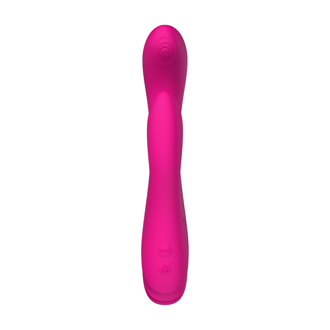 Osci 3 Rabbit Vibrator Roze - Bluetooth, Oscillerend & Warm