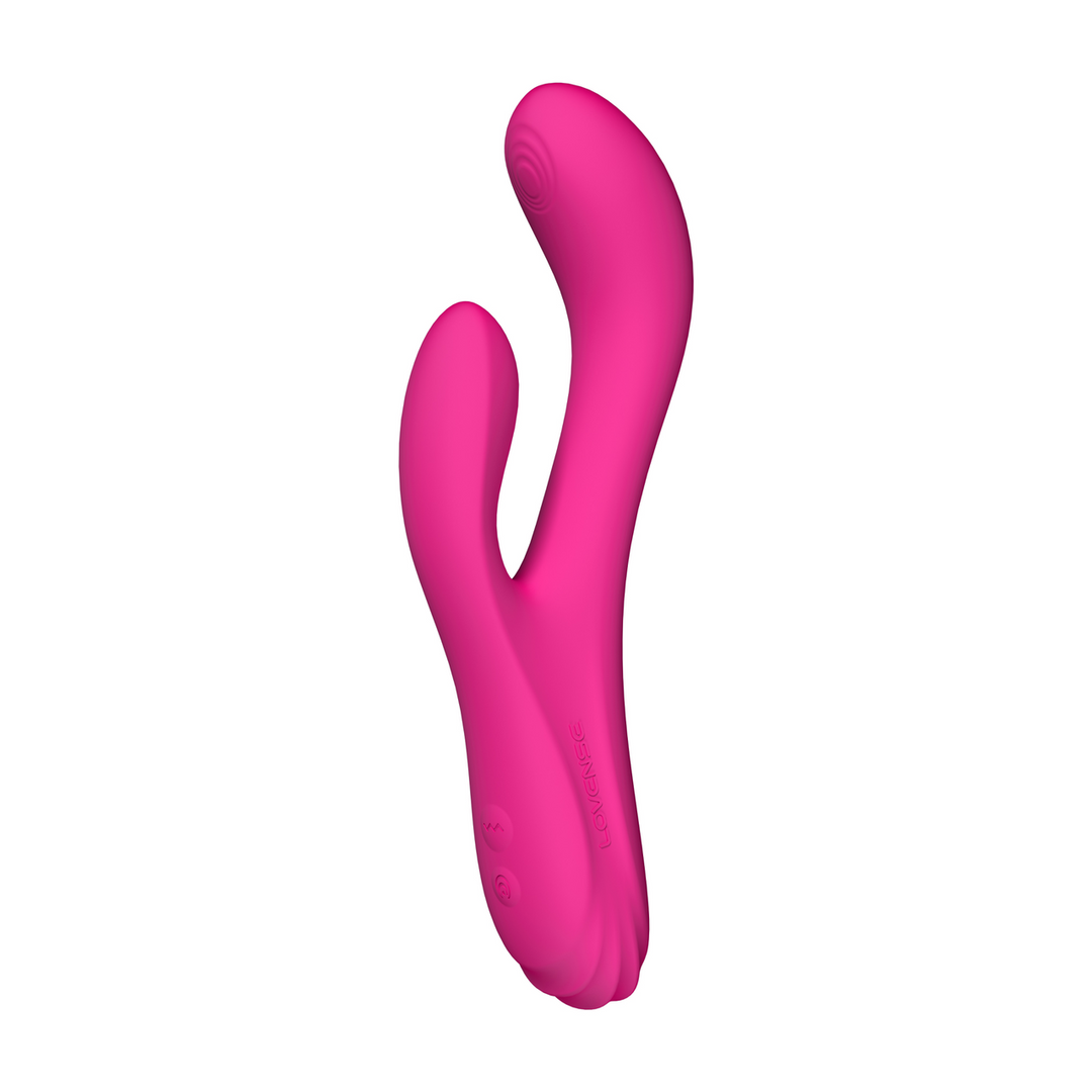 Osci 3 Rabbit Vibrator Roze - Bluetooth, Oscillerend & Warm