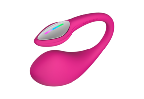 Lush 4 - Leistungsstark App-gesteuerter Tragbarer G-Punkt-Ei-Vibrator - Rosa