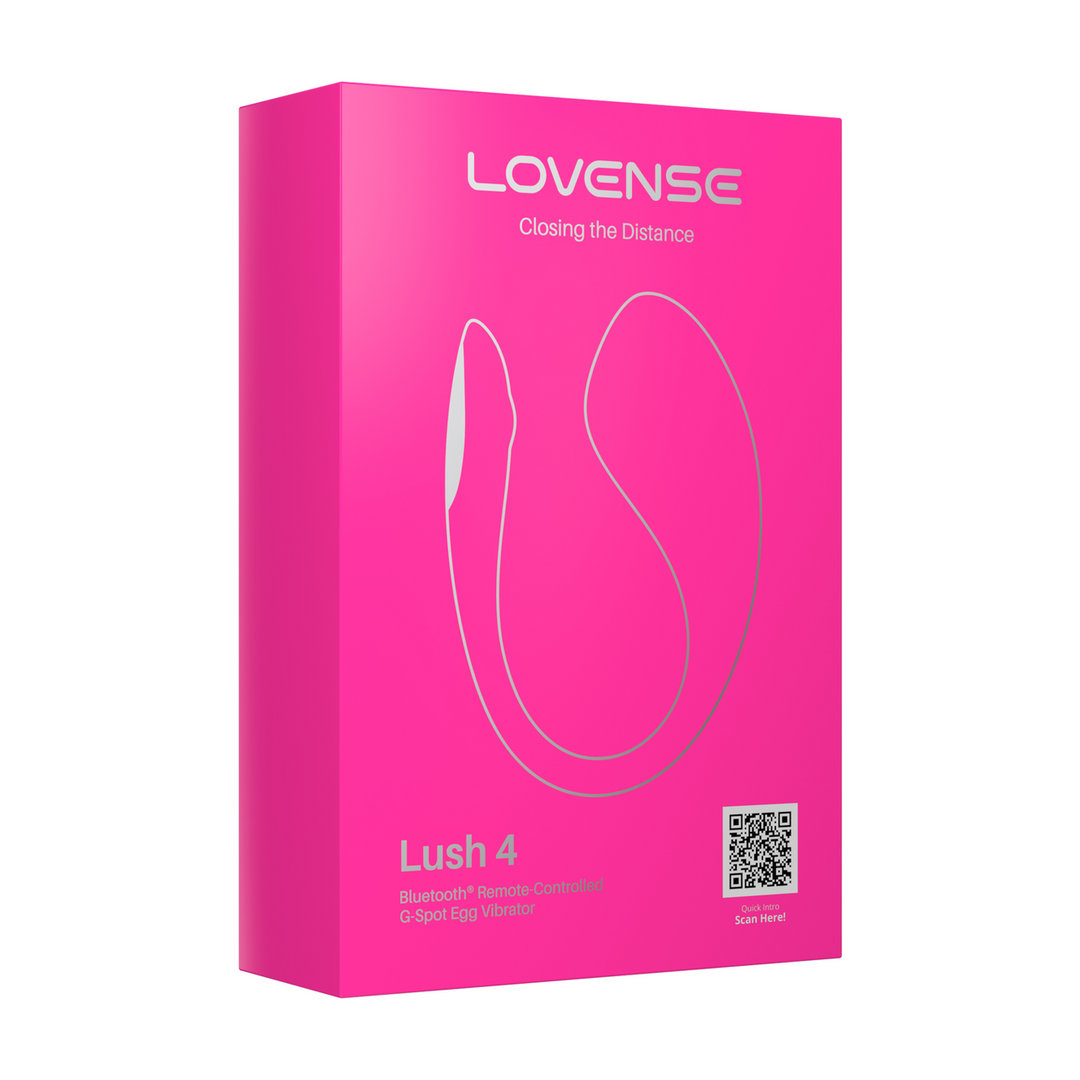 Lush 4 Pink – Powerful App-Controlled G-Spot Egg Vibrator