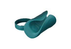 Gush 2 - Vibrations- und Oszillationspenismassager - Grün