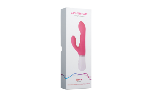 Nora - Bluetooth Remote Control Rabbit Vibrator - Pink