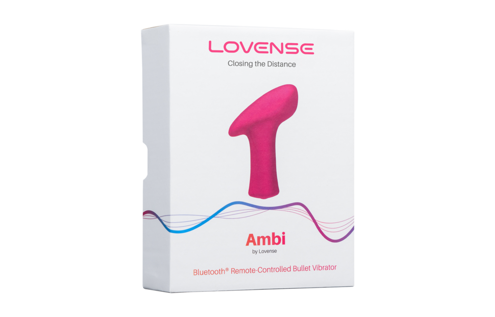 Ambi - App-gestuurde Brede Oppervlakte Bullet Vibrator - Roze
