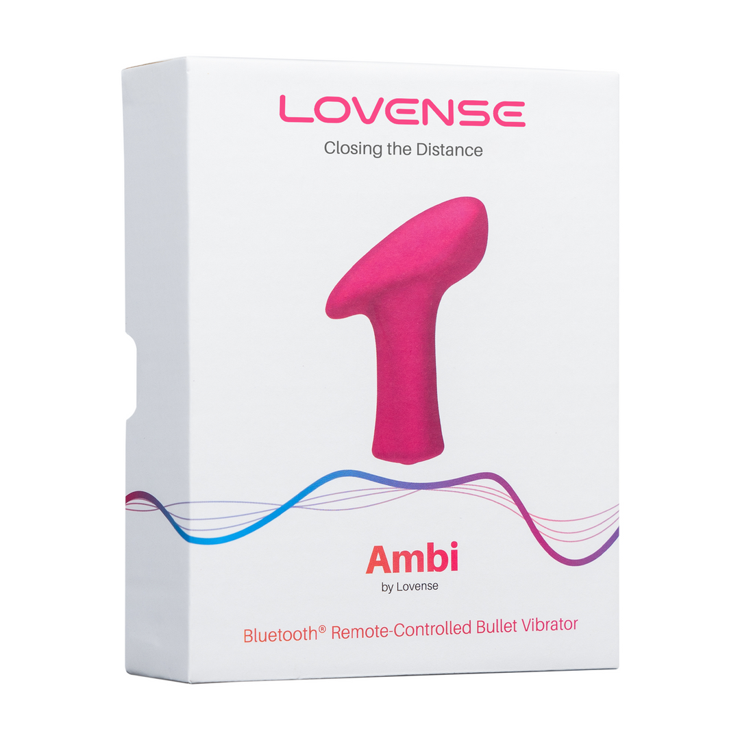Ambi Bullet Vibrator Pink – App-gesteuert & breite Oberfläche