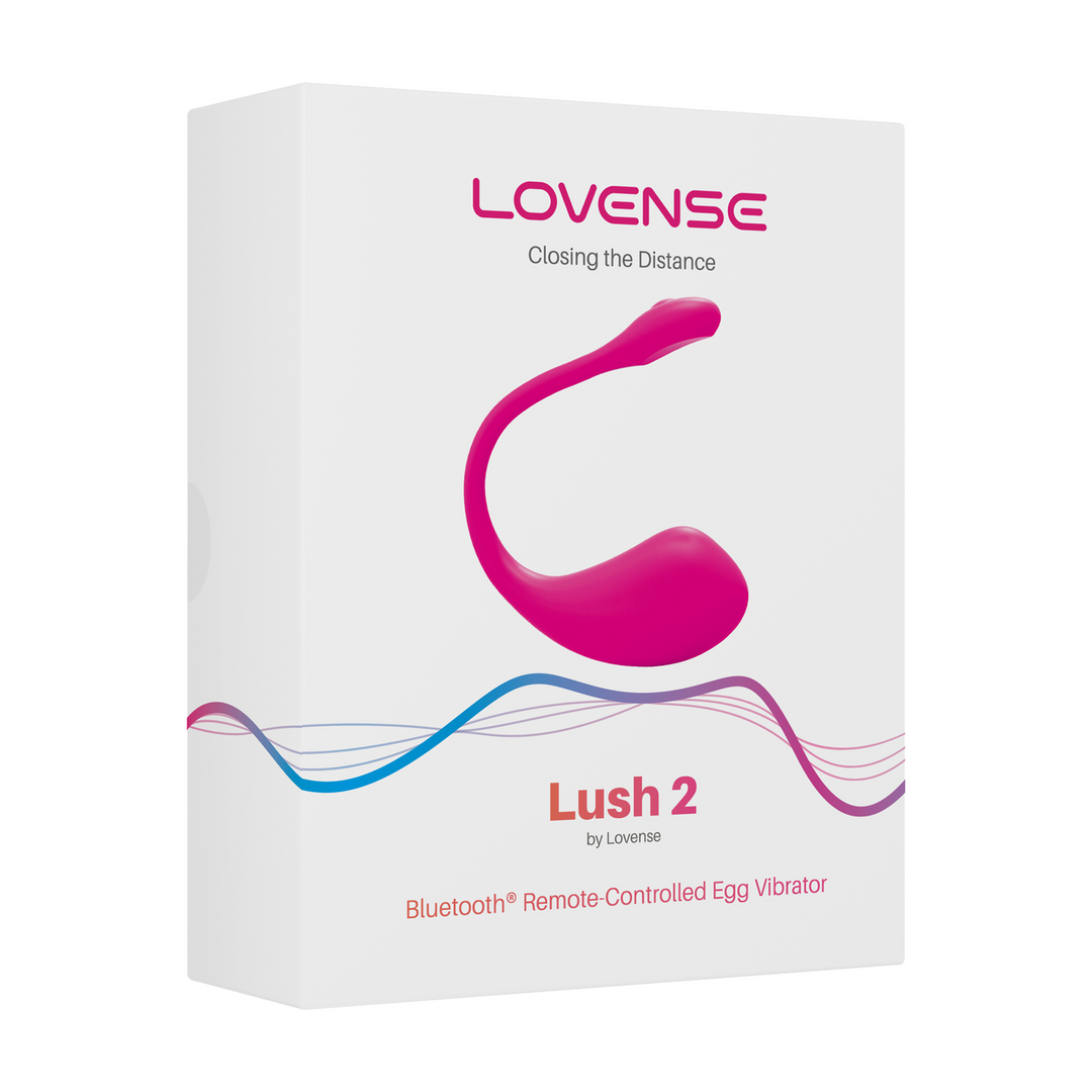 Lush 2 - Krachtige App-gestuurde Draagbare G-spot Ei Vibrator - Roze