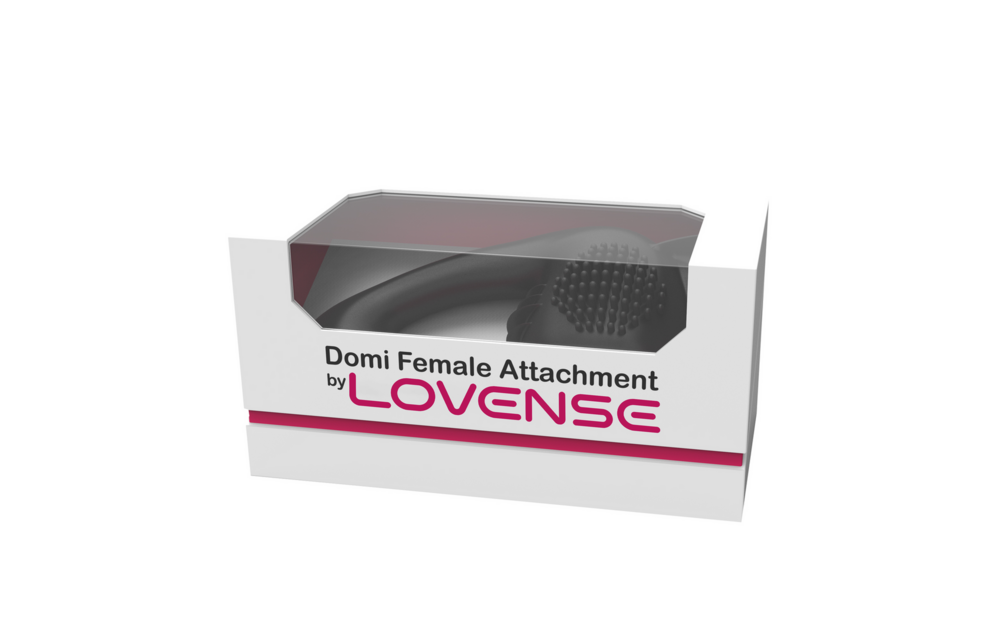 Weiblicher Aufsatz für Domi Wand Massager - Schwarz