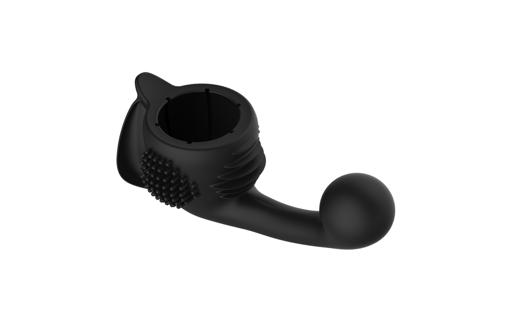 Female Attachment for Domi Wand Massager - Black