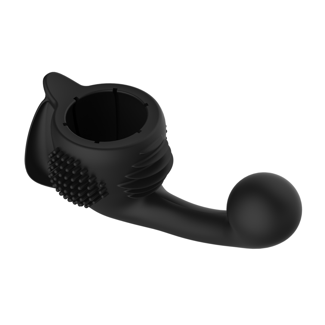 Female Attachment for Domi Wand Massager - Black