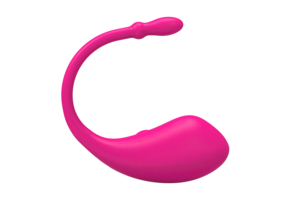 Lush - App-Controlled Portable G-Spot Egg Vibrator - Pink