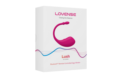 Lush G-spot Egg Vibrator Pink - Quiet, Powerful & Bluetooth