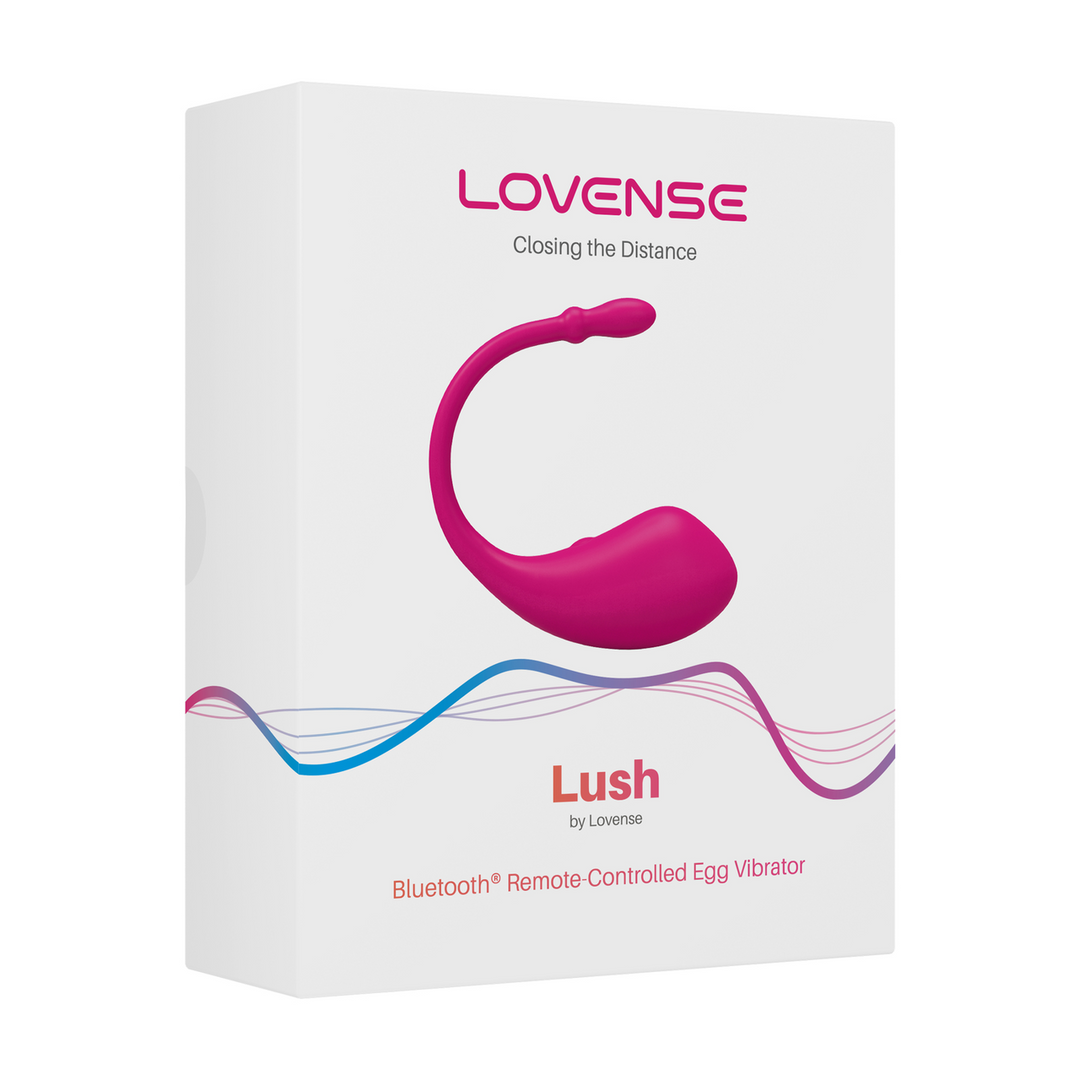 Lush G-spot Egg Vibrator Pink - Quiet, Powerful & Bluetooth