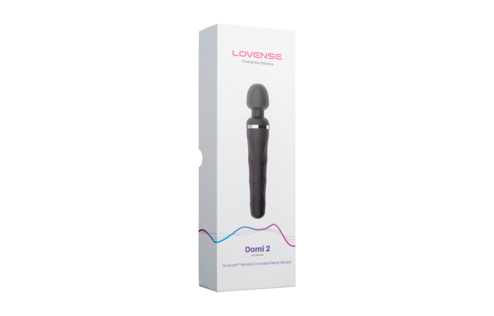 Domi 2 Bluetooth Wand Massager Black – Power & Control