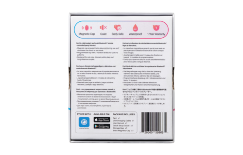 Ferri Panty Vibrator Pink | Leistungsstarkes Bluetooth-Klitoris-Spielzeug