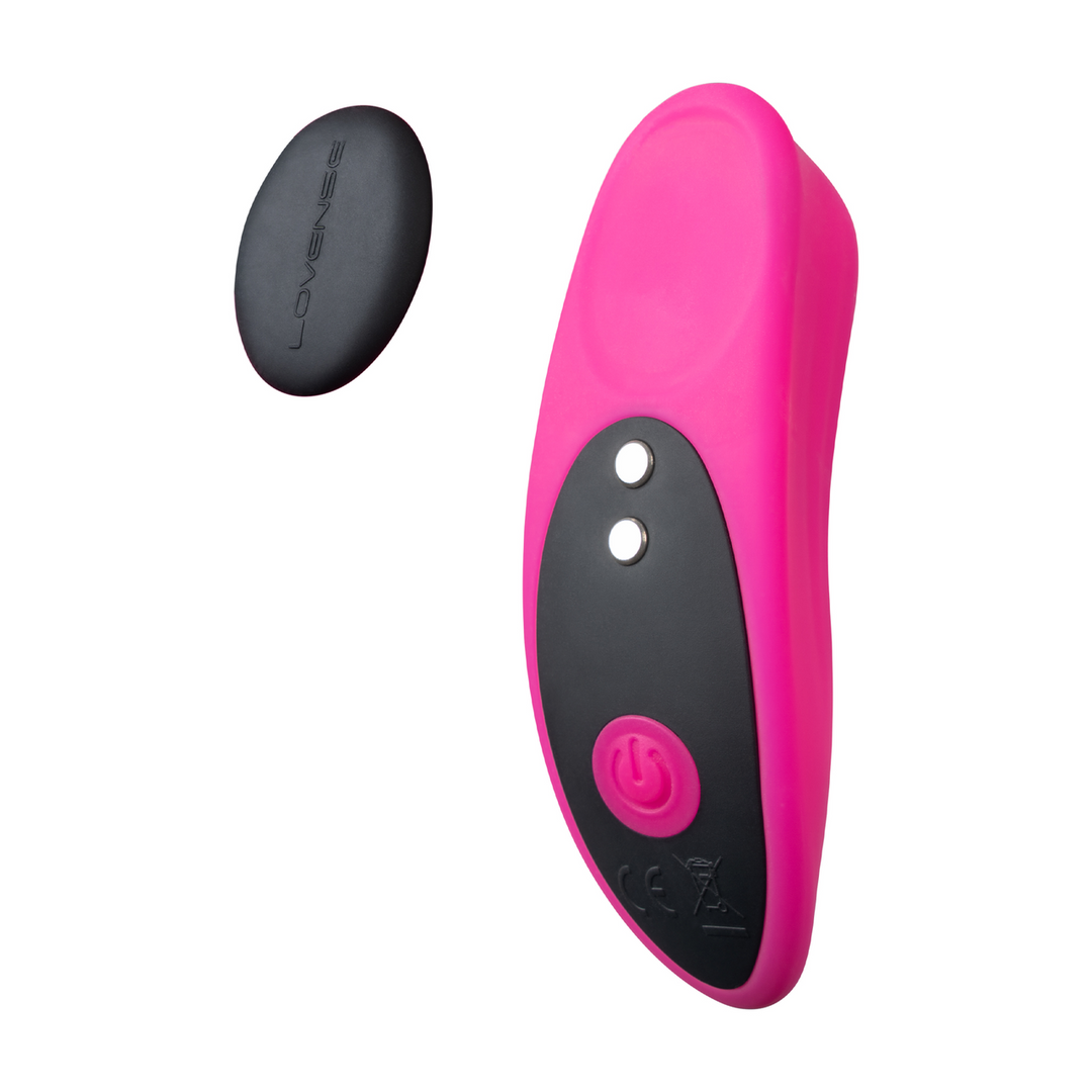 Ferri - Magnetische App-gesteuerte Clitorale Slip-Vibrator - Rosa/Schwarz