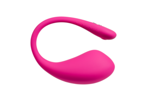 Lush 3 - Leistungsstark App-gesteuerter Tragbarer G-Punkt-Ei-Vibrator - Rosa