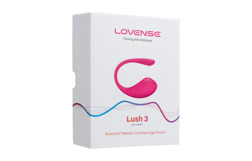 Lush 3 G-spot vibrator – Powerful, quiet & app-controlled pink