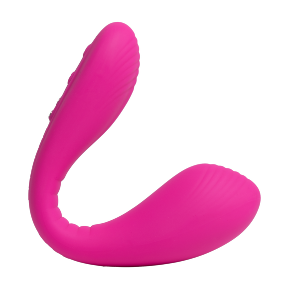 Dolce - Doppelseitiger Vibrator mit Fernbedienung - Rosa
