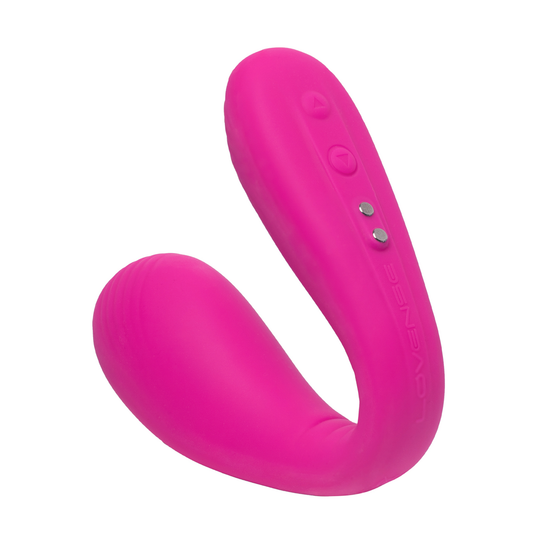 Dolce Double-Sided Vibrator Pink – Bluetooth Remote Control