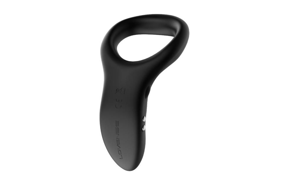 Diamo Bluetooth-Cockring Schwarz – App-gesteuert & vibrierend