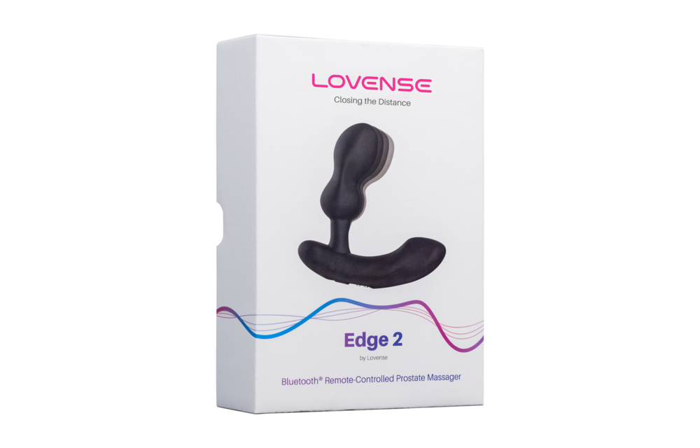 Edge 2 Prostata-Massagegerät Schwarz – Verstellbar & App-gesteuert
