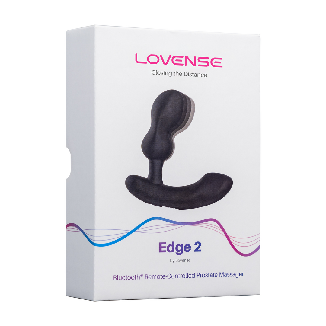 Edge 2 - Verstelbare Dual-motor App-gestuurde Prostaatmassager - Zwart