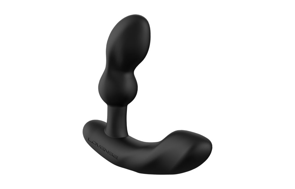 Edge 2 - Einstellbarer Doppelmotor App-gesteuerter Prostatamassager - Schwarz