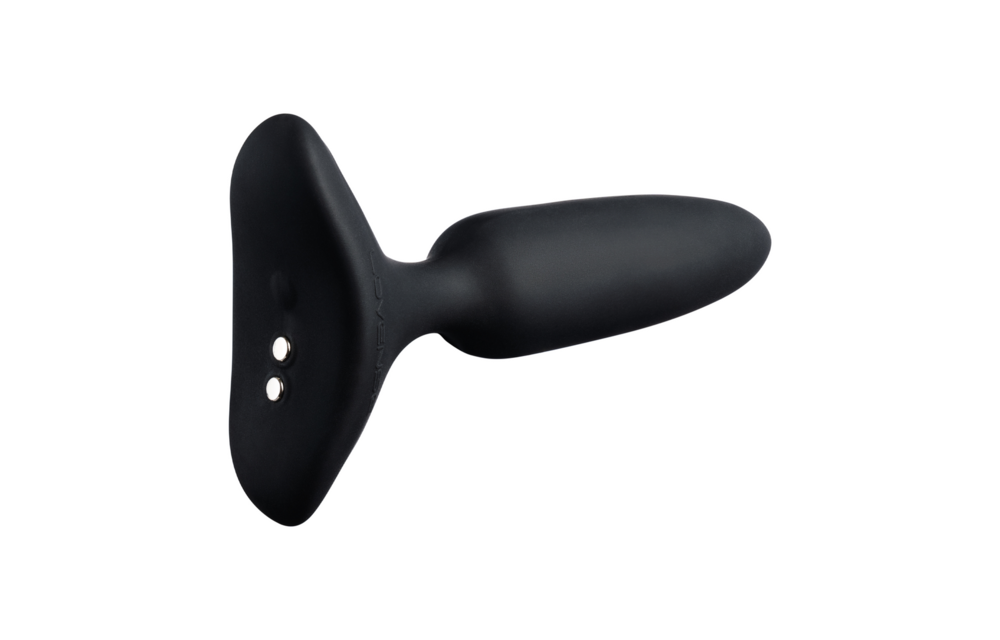 Hush 2 - App-bestuurde Vibrerende Buttplug - 1 / 2,5 cm - Zwart