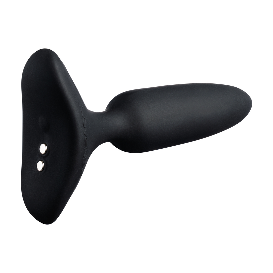 Hush 2 - App-Controlled Vibrating Butt Plug - 1 / 2.5 cm - Black