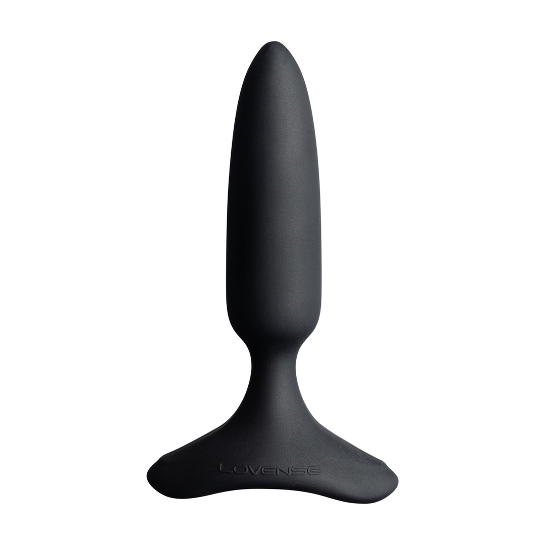 Hush 2 Buttplug 12 cm – App-gesteuert, leistungsstark & schwarz