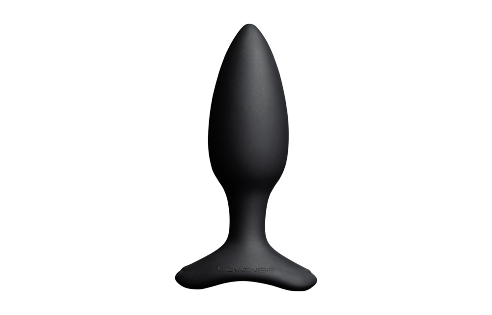 Hush 2 - App-bestuurde Vibrerende Buttplug - 1,5 / 3,8 cm - Zwart