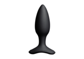 Hush 2 - App-bestuurde Vibrerende Buttplug - 1,5 / 3,8 cm - Zwart