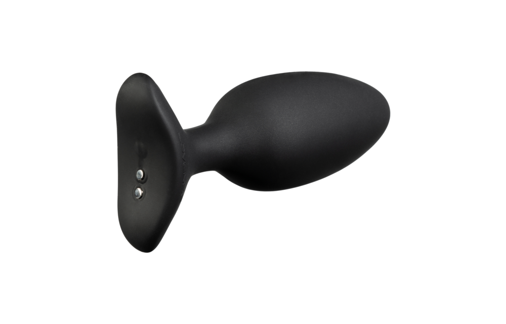 Hush 2 - App-bestuurde Vibrerende Buttplug - 1,5 / 3,8 cm - Zwart