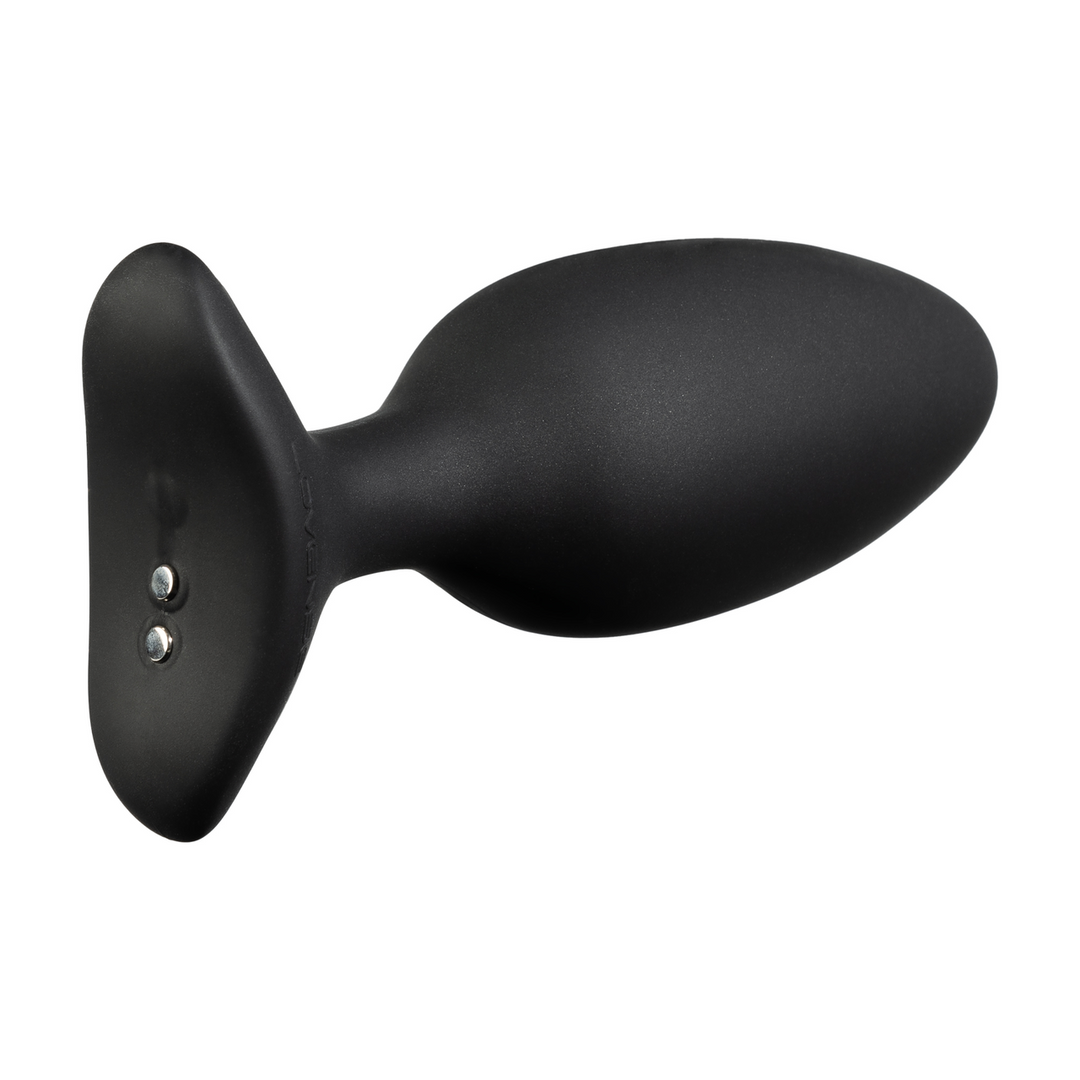 Hush 2 - App-gesteuerte Vibrierende Buttplug - 1,5 / 3,8 cm - Schwarz