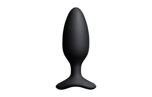 Hush 2 - App-Controlled Vibrating Butt Plug - 1.75 / 4.4 cm - Black