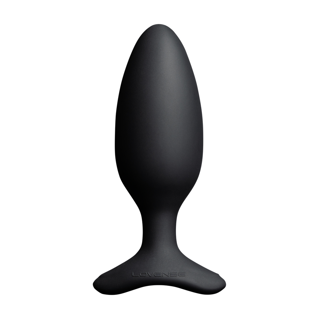 Hush 2 - App-gesteuerte Vibrierende Buttplug - 1,75 / 4,4 cm - Schwarz