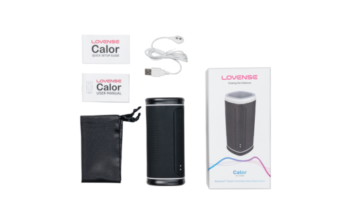 Calor Bluetooth Pocket Pussy Schwarz – Tiefe Vibrationen & Heizung