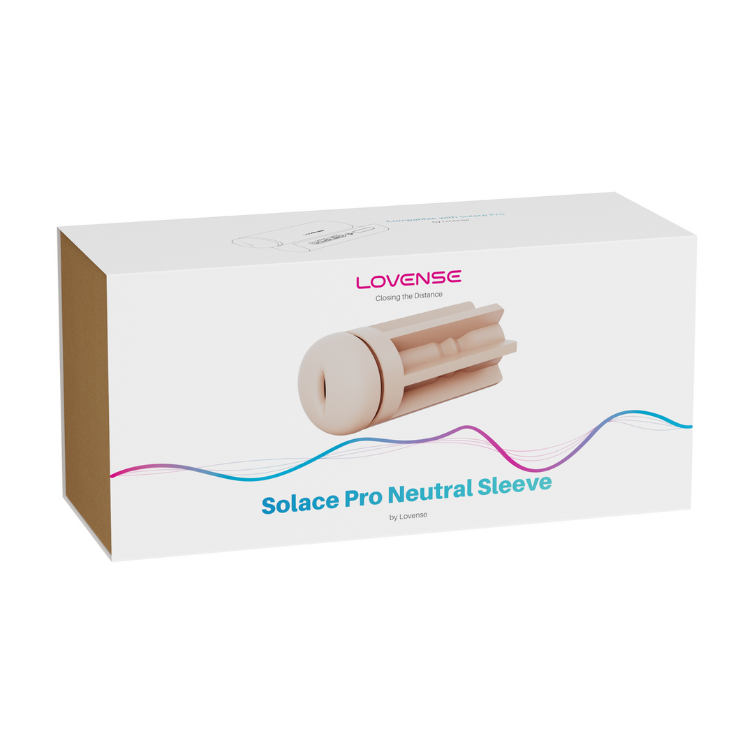 Neutral geformte Hülle für Solace Pro Male Masturbator - Flesh
