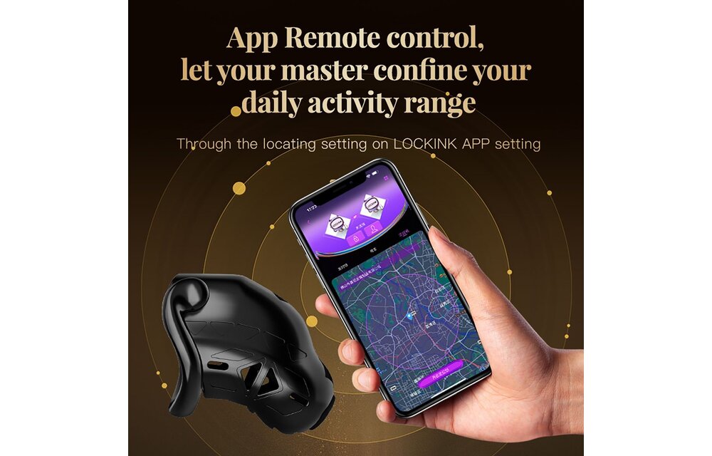 Sevanda Electric Shock Chastity Cage Automatic Lock With App