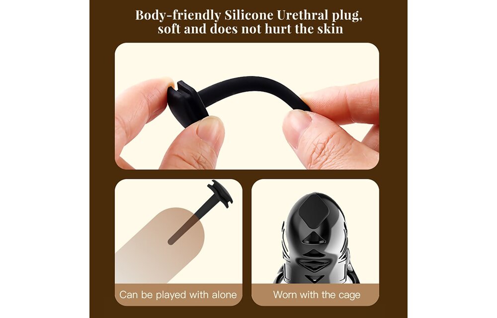 Sevanda Electric Shock Chastity Cage Automatic Lock With App