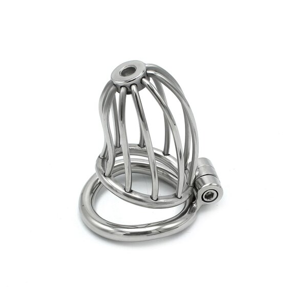 Chastity Cage With Key Lock | Stainless Steel & Safety