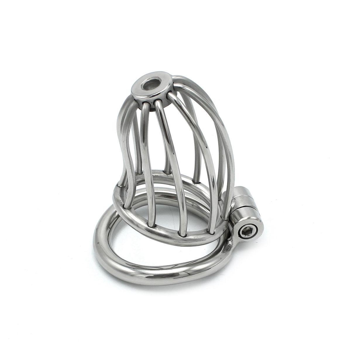 Chastity Cage With Key Lock | Stainless Steel & Safety