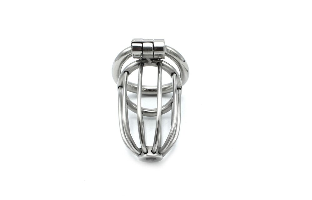 Chastity Cage With Key Lock | Stainless Steel & Safety