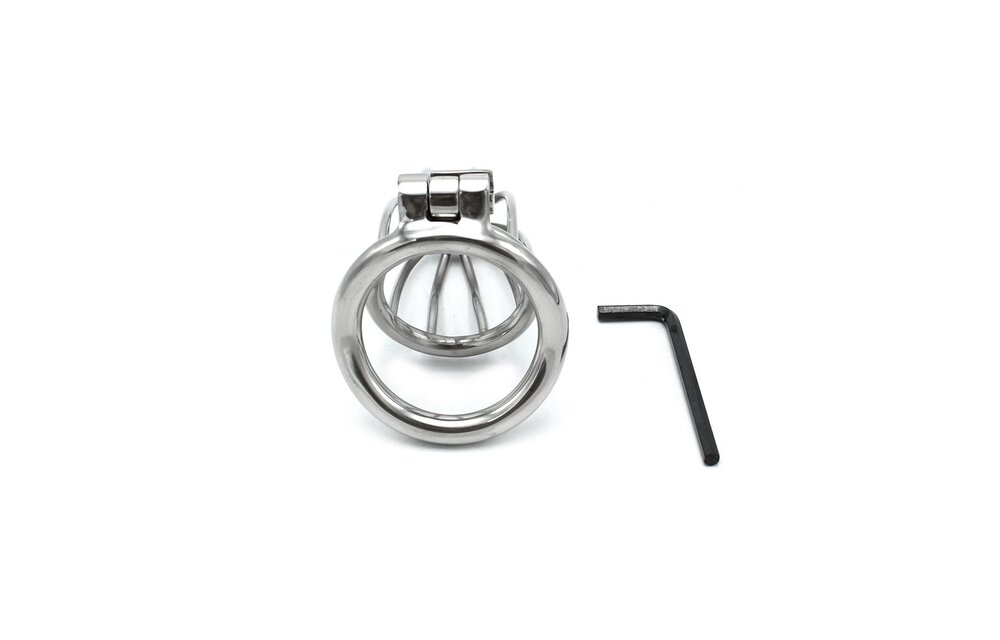 Chastity Cage With Key Lock | Stainless Steel & Safety